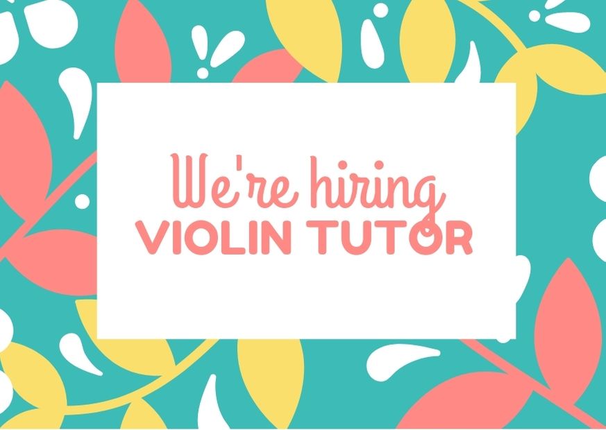 Become a Violin Tutor